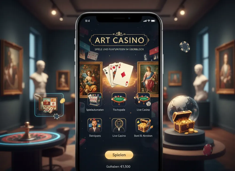 Art casino Spiele mit Kunstmotiven im Überblick